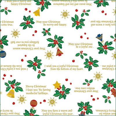 クリスマス包装紙 ホーリーデコ 全判or半才判の商品ページ 卸 仕入れサイト スーパーデリバリー