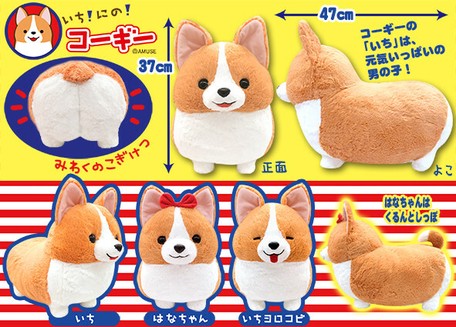 huge corgi plush