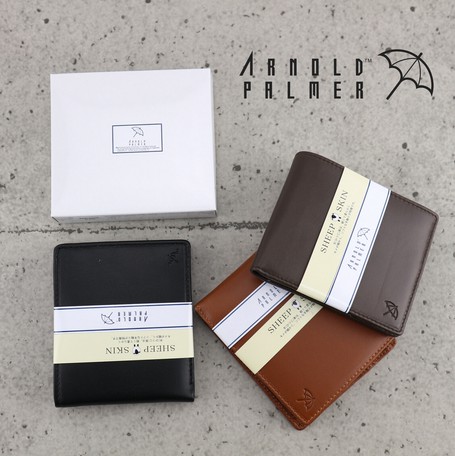 羊革 Arnold Palmer アーノルドパーマー 二つ折り財布 ギフトケース入り 定番の商品ページ 卸 仕入れサイト スーパーデリバリー