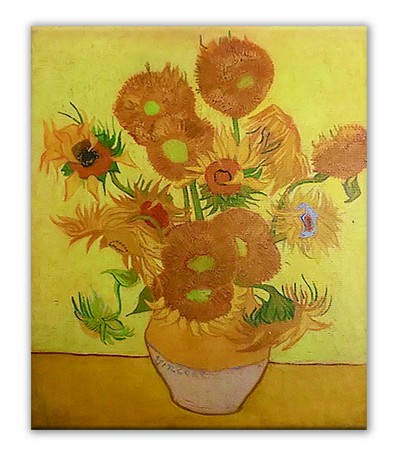 Famous Painting Canvas Art Art Design Book Sunflower Export
