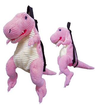 恐竜 ぬいぐるみバックパック リュック かばん カバン ピンク Dinosaur Back Pack T Rex モコモコ Pinkの商品ページ 卸 仕入れサイト スーパーデリバリー