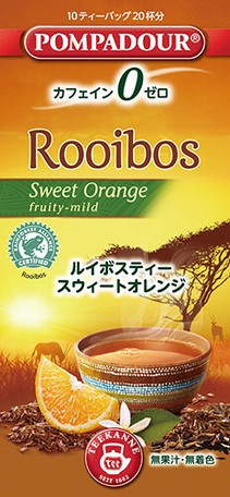 ルイボスティー スウィートオレンジ 1 75g Tea Bag10袋入り の商品