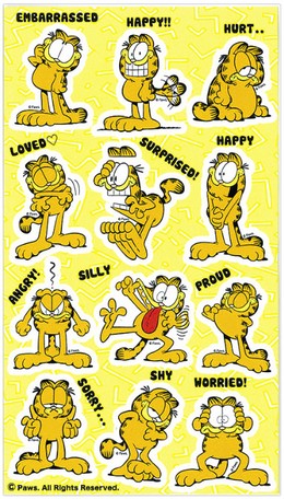 ステッカーシール Garfield ガーフィールド シール ステッカー 可愛い キャラクター アメキャラの商品ページ 卸 仕入れサイト スーパーデリバリー