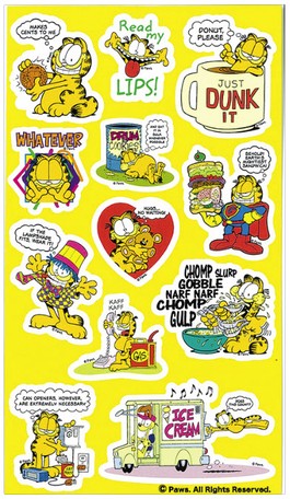 ステッカーシール Garfield ガーフィールド シール ステッカー 可愛い キャラクター アメキャラ の商品ページ 卸 仕入れサイト スーパーデリバリー