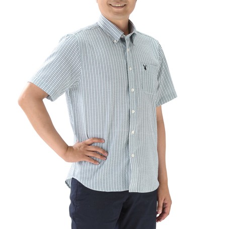 PLAYBOY Short Sleeve Soccer Good Stripe