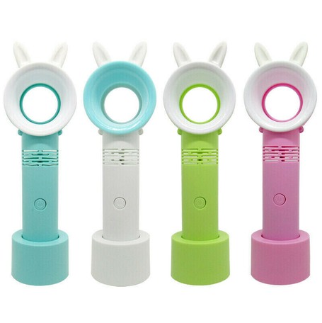 羽根なし うさぎハンディファン 扇風機 充電式 ひんやり 冷感の商品ページ 卸 仕入れサイト スーパーデリバリー