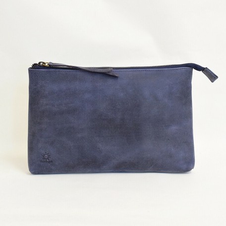ladies navy clutch bag