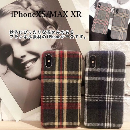 Iphonexs Max Xr ケース チェック柄 フランネル 英国風 イギリス かわいいおしゃれ 耐衝撃の商品ページ 卸 仕入れサイト スーパーデリバリー