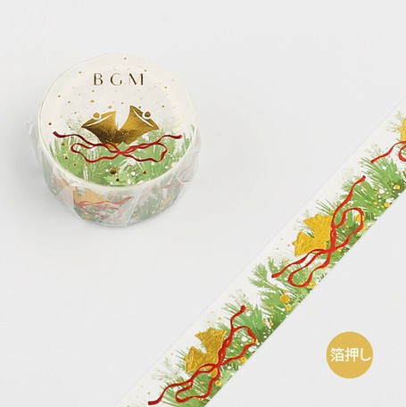 Christmas Washi Tape Foil Stamping Objects And Ornaments Ornament