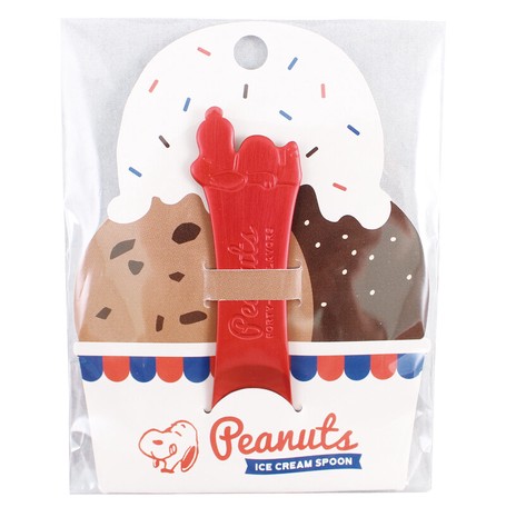Peanuts スヌーピー アイスクリームスプーン Redの商品ページ 卸 仕入れサイト スーパーデリバリー