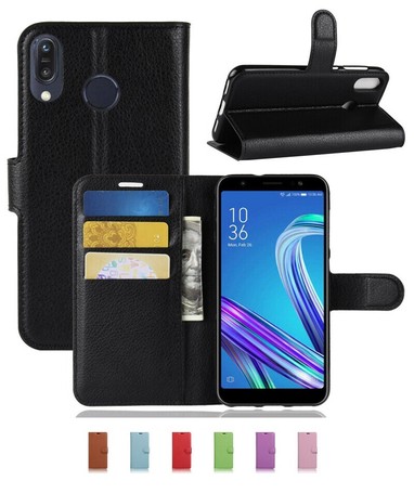 Asus Zenfone Max M1 Zb555kl用手帳型レザーケース 背面カバー スタンド機能 I117 の商品ページ 卸 仕入れサイト スーパーデリバリー