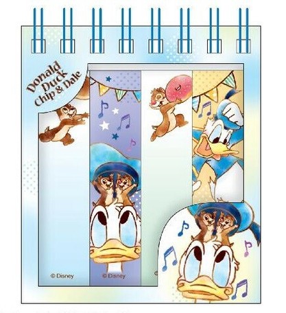ツジセル ディズニー リング付箋 ドナルドチップデールの商品ページ