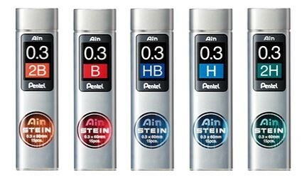 Pentel Mechanical Pencil Lead Refill Stein Export Japanese
