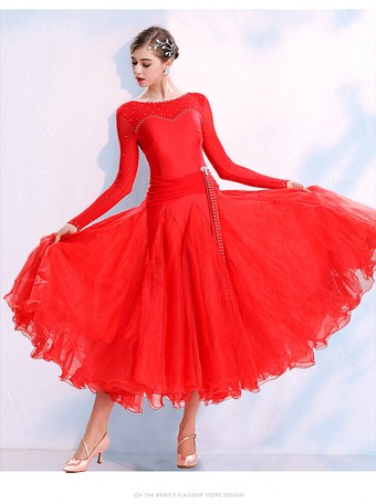 Order Dress One Piece Dress Party Dance Red Export Japanese