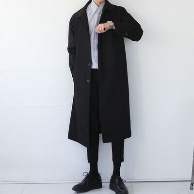 Men S Business Coat Chesterfield Coat Spring Coat Long Outerwear