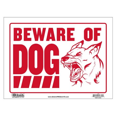 プラスチック サインプレート S 10 L 10 Beware Of Dog 犬注意 サイン看板 アメリカ雑貨の商品ページ 卸 仕入れサイト スーパーデリバリー