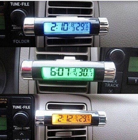 自動車温度計 時計カレンダー 車のlcdクリップ デジタルバックライトの商品ページ 卸 仕入れサイト スーパーデリバリー