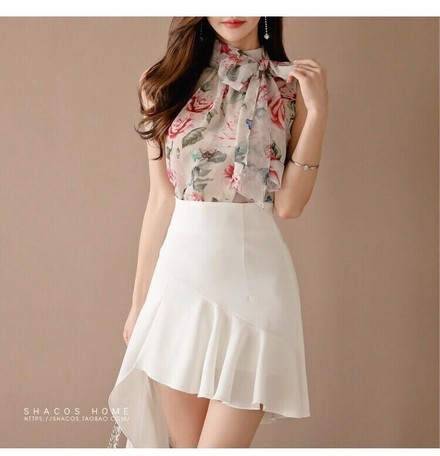 one piece skirt and top