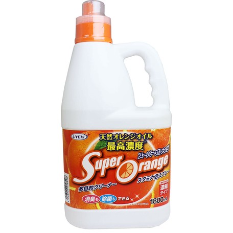多目的クリーナー スーパーオレンジ 消臭除菌 スタミナ泡スプレー 業務用 1800ml 掃除用品 の商品ページ 卸 仕入れサイト スーパーデリバリー