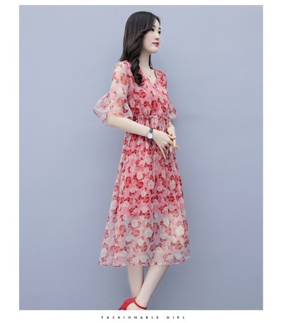 one piece floral dress