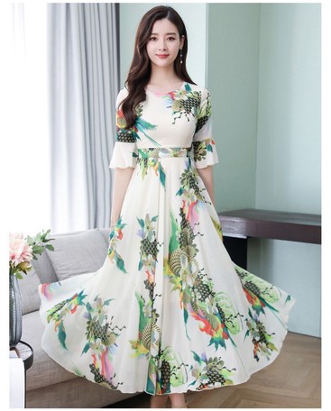 Buy One Piece Dress Long Pattern Images Off 66