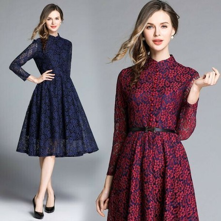 Ladies Floral Pattern Lace Wedding Long Flare One Piece Dress Dress Navy Import Japanese Products At Wholesale Prices Super Delivery Ladies Floral Pattern Lace Wedding Long Flare One Piece Dress Dress Navy Import Japanese Products At Wholesale Prices Super Delivery