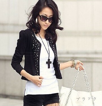 black party cardigan