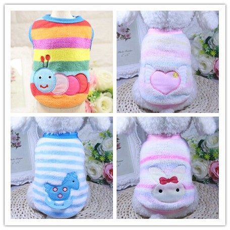 4 Colors Puppy Pet Dog Wear Pet Product Fluffy Thick Export