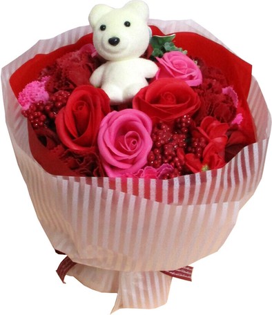 roses and bear delivery