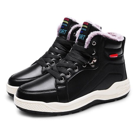 Short Boots Sneaker Shoe Casual Black 
