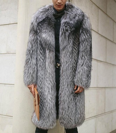 毛皮コート メンズ ファーコート 防寒 ロングコートの商品ページ 卸