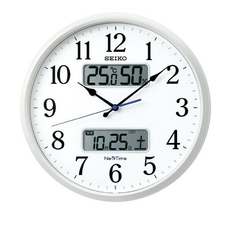 Seiko Radio Waves Wall Clock Calendar Temperature Export Japanese Products To The World At Wholesale Prices Super Delivery