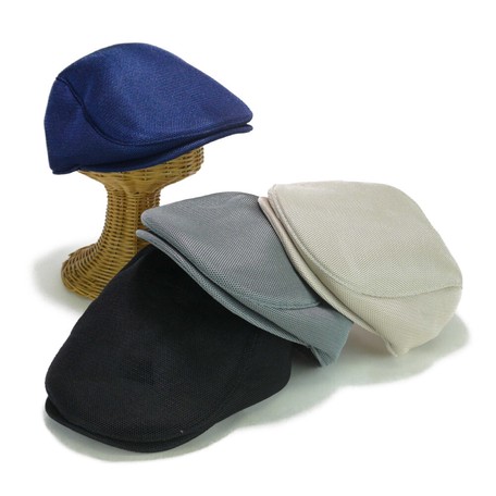 mesh flat cap