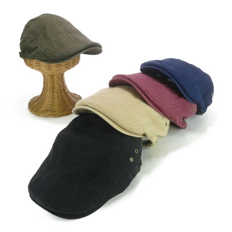 canvas flat cap