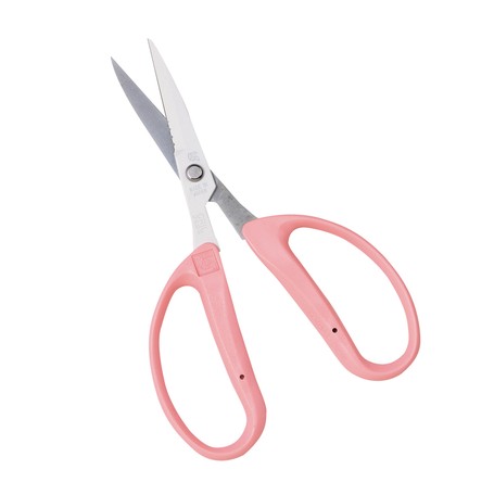 pink left handed scissors