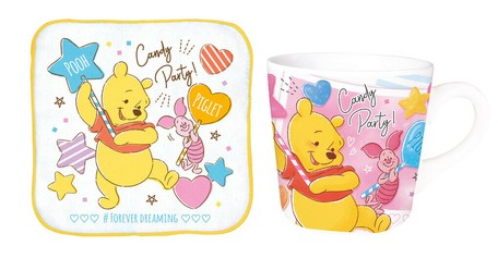 Disney Mug Towel Set Winnie The Pooh Export Japanese Products To