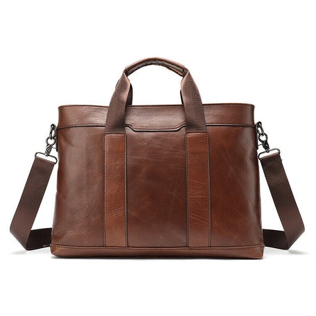 leather book bag