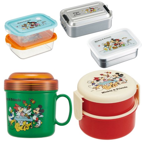 ミッキー ランチボックス 弁当箱 保存容器 アルミ弁当箱 カップ型 2段の商品ページ 卸 仕入れサイト スーパーデリバリー