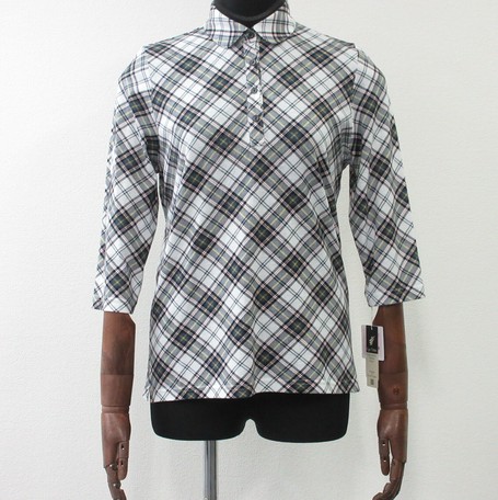 checkered polo