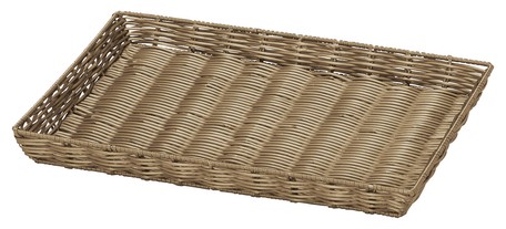 shallow storage baskets