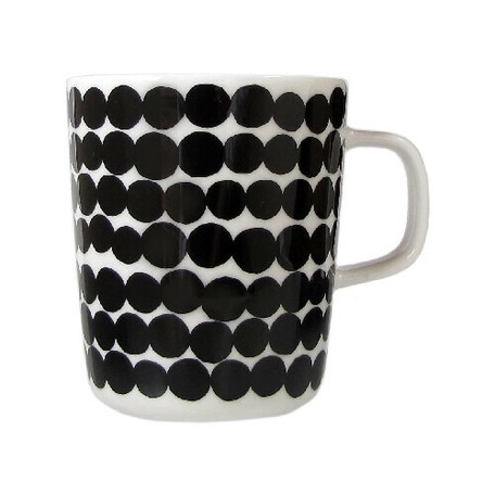マリメッコ Marimekko シイルトラプータルハ マグ 250ml 黒 ドットの商品ページ 卸 仕入れサイト スーパーデリバリー