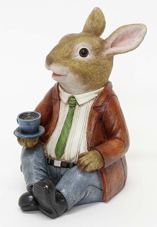 cheerful friends rabbit motion real