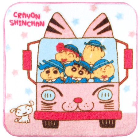 クレヨンしんちゃんミニタオル 幼稚園バスの商品ページ 卸 仕入れサイト スーパーデリバリー