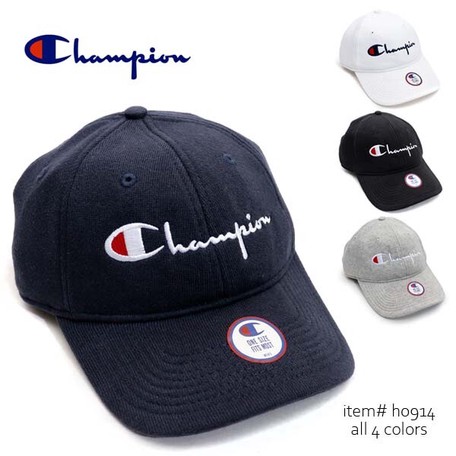 champion basic logo cap