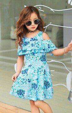 Swimwear Kids Girl One Piece Dress All In One Floral Pattern Import Japanese Products At Wholesale Prices Super Delivery