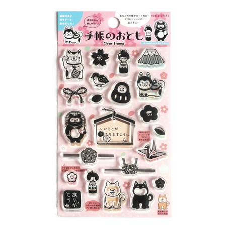 クリアスタンプ 和かざり 新入学 バレンタイン 雑貨 ポチ袋 和柄 日本 手帳 スタンプ レターの商品ページ 卸 仕入れサイト スーパーデリバリー
