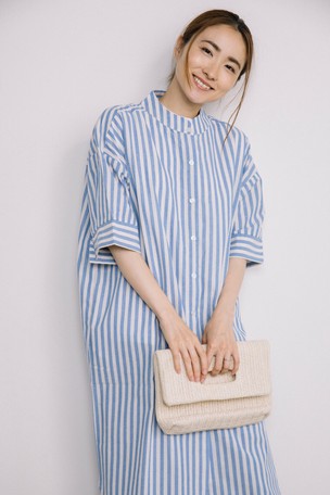 Stripe Band Color Shirt One Piece Dress Import Japanese Products At Wholesale Prices Super Delivery Stripe Band Color Shirt One Piece Dress Import Japanese Products At Wholesale Prices Super Delivery