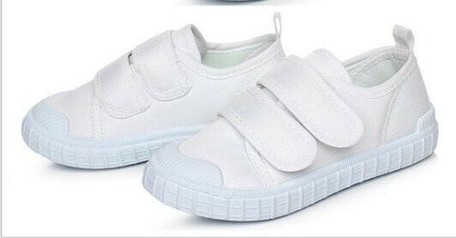 white dance shoes