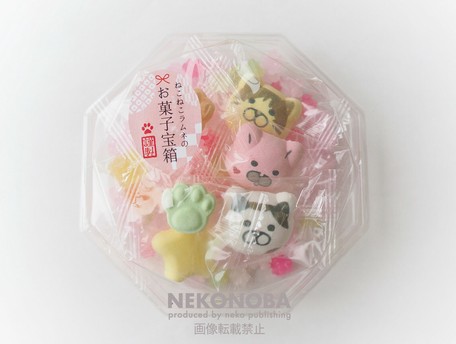 3月上旬出荷 ねこねこラムネのお菓子宝箱 ピンクの商品ページ 卸 仕入れサイト スーパーデリバリー