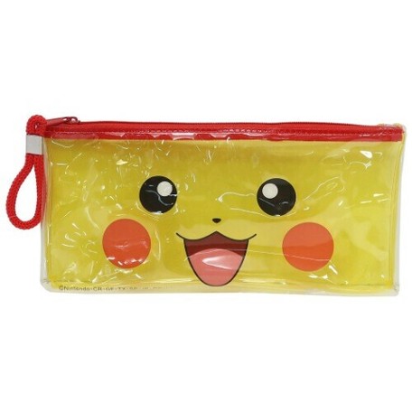 ペンケース ポケットモンスター クリアフラットポーチ ピカチュウフェイスの商品ページ 卸 仕入れサイト スーパーデリバリー